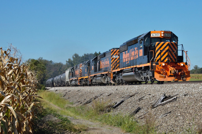 Обои картинки фото техника, поезда, рельсы, дорога, железная, состав, локомотив