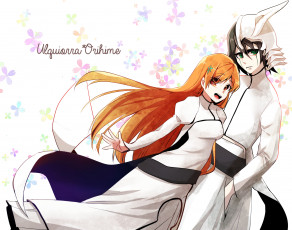 Картинка аниме bleach орихиме улькиорра