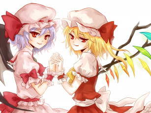 Картинка аниме touhou фон взгляд девушки