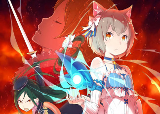 Картинка аниме re +zero+kara+hajimeru+isekai+seikatsu фон взгляд девушка
