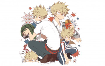 Картинка аниме boku+no+hero+academia парень