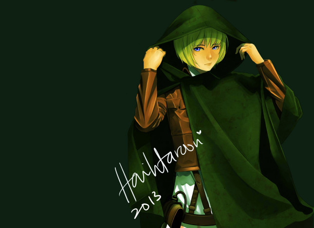 Обои картинки фото аниме, shingeki no kyojin, армин