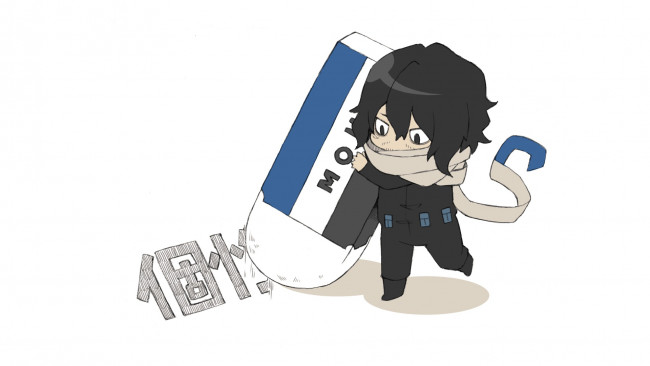 Обои картинки фото аниме, boku no hero academia, ластик, парень