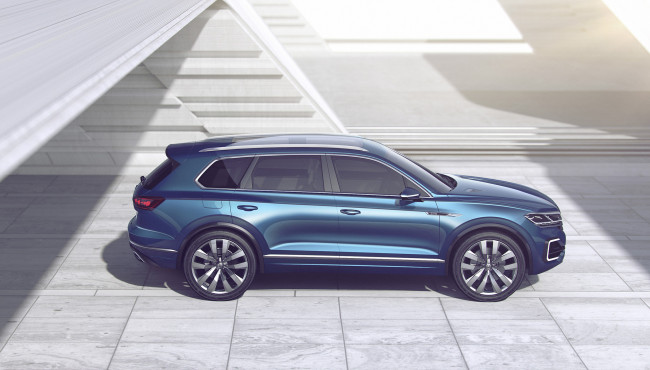 Обои картинки фото volkswagen t-prime gte concept 2016, автомобили, volkswagen, внедорожник, crossover, 2016, gte, concept, t-prime
