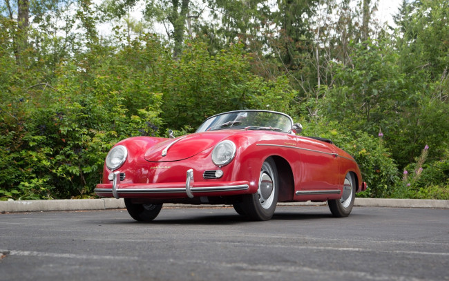 Обои картинки фото 1954-porsche-356-speedster, автомобили, porsche