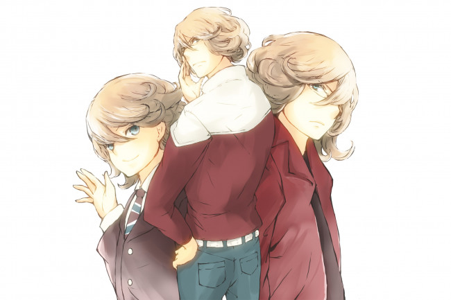 Обои картинки фото аниме, tiger and bunny, барнаби