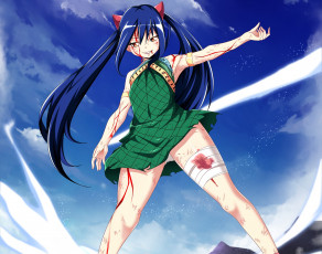 Картинка аниме fairy+tail wendy belserion