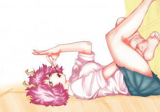 Картинка аниме boku+no+hero+academia ashido