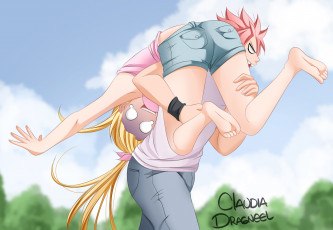 Картинка аниме fairy+tail хвост феи