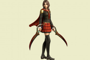 Картинка аниме final+fantasy девушка меч