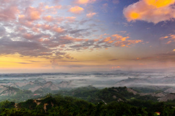 Картинка природа горы утро