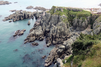 Картинка природа побережье скалы