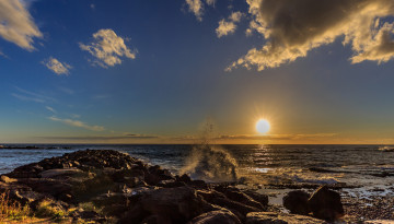 Картинка природа восходы закаты простор