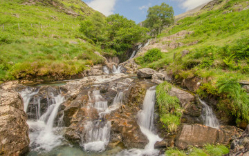 Картинка природа водопады простор