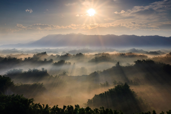 Обои картинки фото природа, восходы, закаты, утро