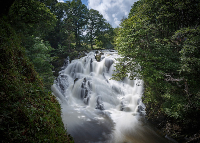 Обои картинки фото природа, водопады, каскад, водопад
