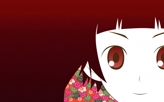 Обои картинки фото аниме, sayonara zetsubo sensei, лицо, девочка