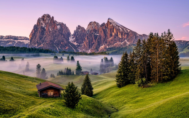 Обои картинки фото dolomites, italy, природа, горы