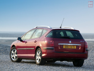 Картинка 407sw автомобили peugeot