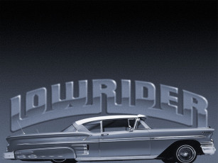 Картинка chevrolet impala 1958 автомобили