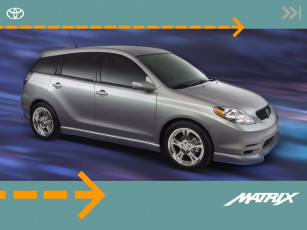 Картинка toyota matrix автомобили