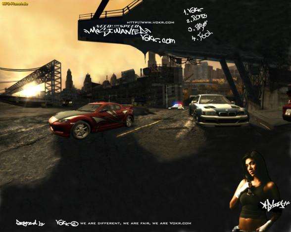 Обои картинки фото видео, игры, need, for, speed, most, wanted