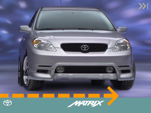 Обои картинки фото toyota, matrix, автомобили