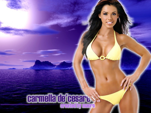 Обои картинки фото Carmella De Cesare, девушки