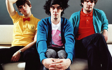 обоя klaxons, музыка