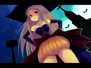 Картинка аниме halloween magic