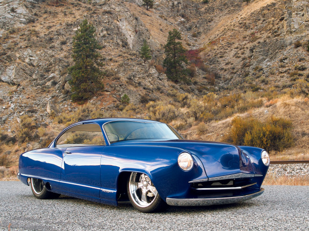 Обои картинки фото 1951, kaiser, business, coupe, автомобили, kaizer