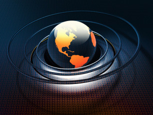 Картинка 3д графика другое глобус