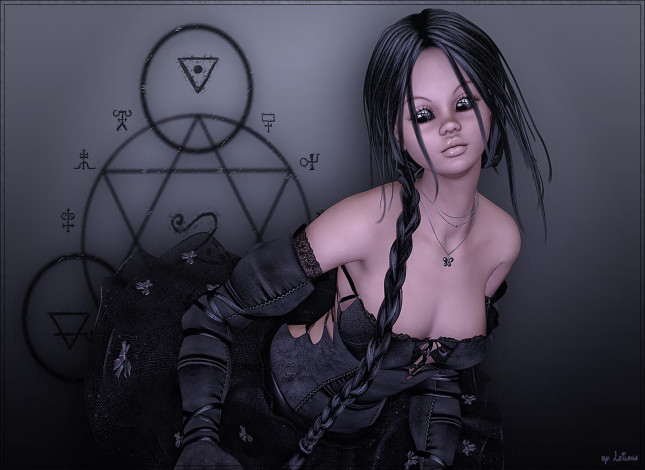 Обои картинки фото 3д, графика, people, люди, эльф, девушка