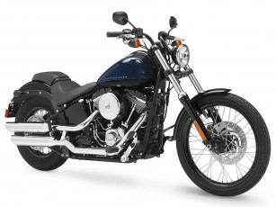 Картинка мотоциклы harley davidson softail blackline fxs harley-davidson