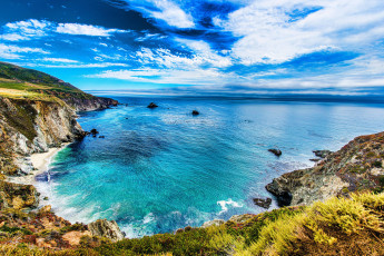 Картинка природа моря океаны побережье