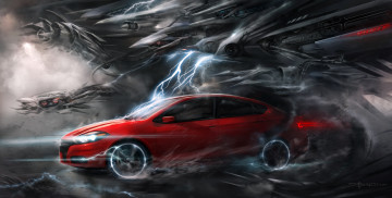 Картинка car cg автомобили 3д скорость красота стиль автомобиль