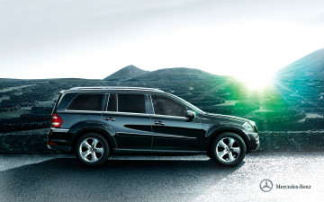 Картинка автомобили mercedes benz - gl-class luxury suv