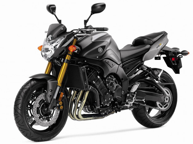 Обои картинки фото мотоциклы, yamaha, fz8