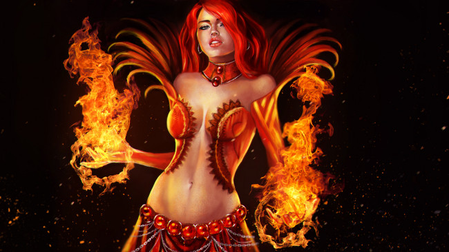 Обои картинки фото фэнтези, маги, искры, огонь