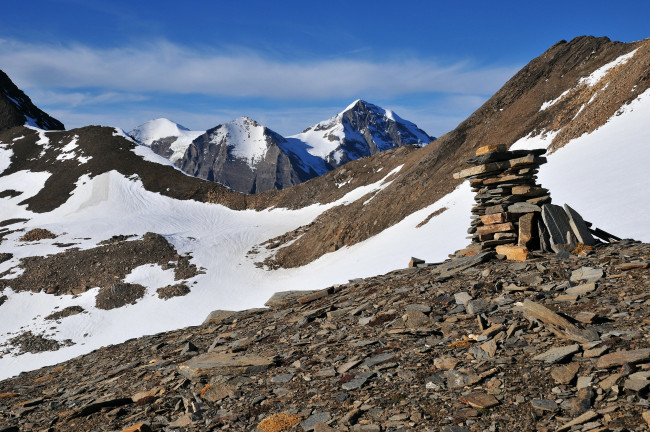 Обои картинки фото природа, горы, снег