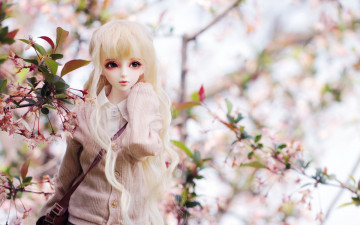 Картинка разное игрушки игрушка кукла весна листья веточки