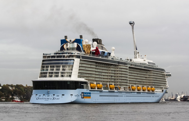 Обои картинки фото quantum of the seas, корабли, лайнеры, лайнер, круиз