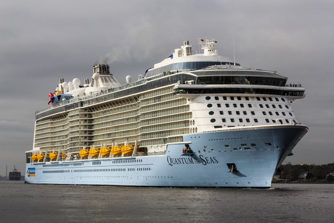 Обои картинки фото quantum of the seas, корабли, лайнеры, лайнер, круиз