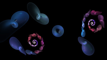 Картинка 3д+графика фракталы+ fractal узор фон цвета