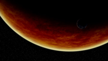 Картинка космос арт планета звезды