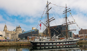 Картинка корабли парусники паруса снасти мачты