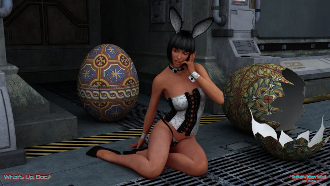 Обои картинки фото 3д графика, люди , people, фон, взгляд, девушка