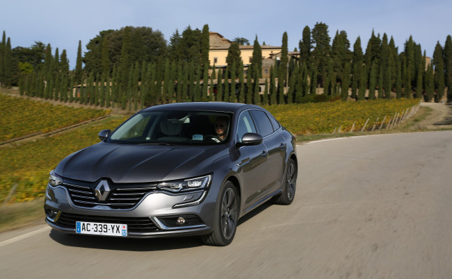 Обои картинки фото автомобили, renault, 2015г, talisman, paris, initiale