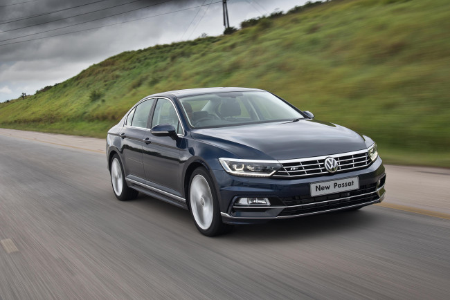 Обои картинки фото автомобили, volkswagen, 2015г, b8, za-spec, passat, r-line