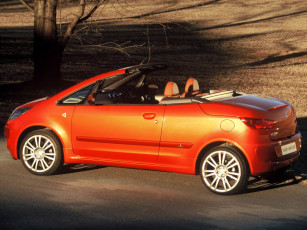 обоя mitsubishi colt coupe cabriolet concept 2005, автомобили, mitsubishi, colt, coupe, cabriolet, concept, 2005
